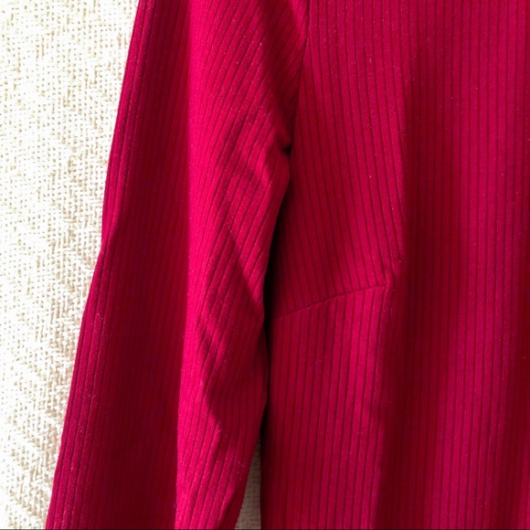 Dynamite Bodycon Mock Neck Mini Dress - Picture 5 of 6